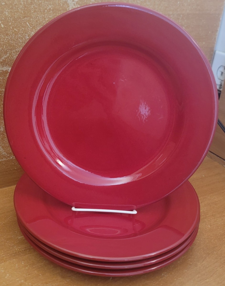 Waechtersbach FUN FACTORY FREESTYLE RED Dinner plate set of 4, 10