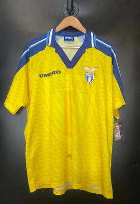 LAZIO 1996-1997 ORIGINAL AWAY JERSEY Size L | eBay