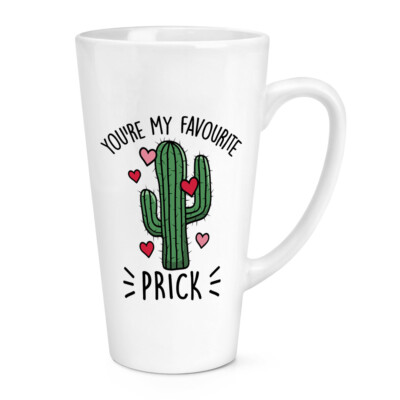 Tasse Saint-Valentin "You're The Hamburger To My Frites" - 341ml, Céramique, Blanche, Neuve
