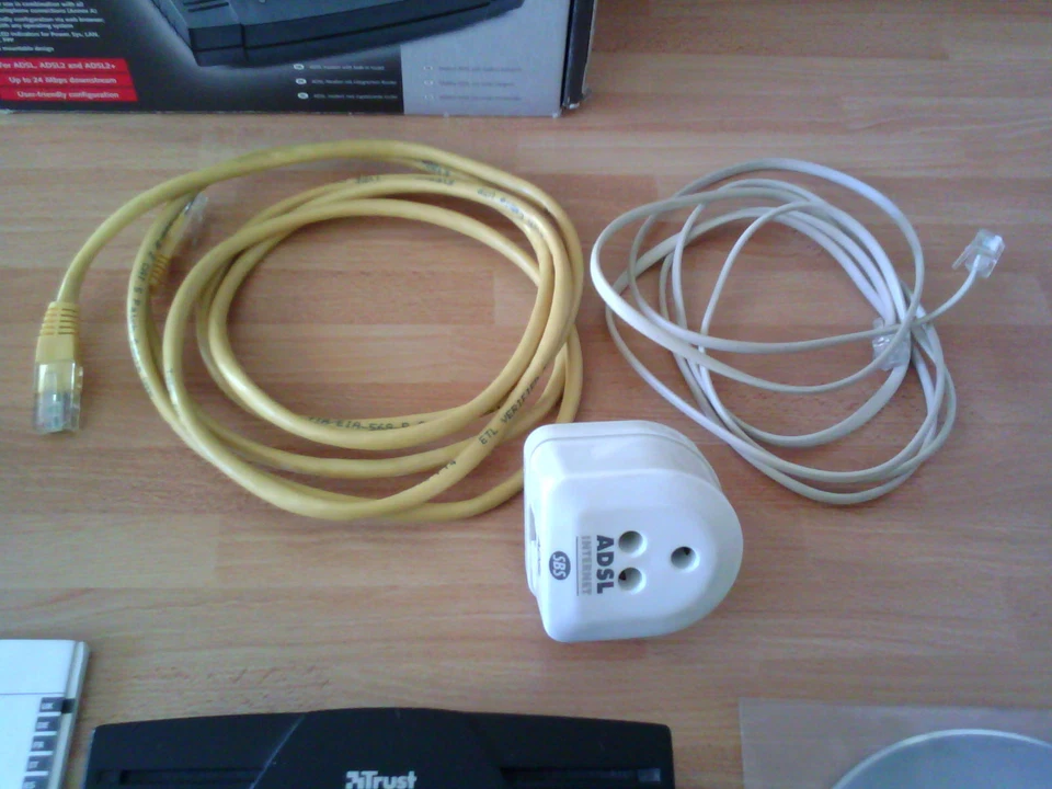 Modem -Router ADSL 2+ TRUST MD-4050+ spinotto adsl - Immagine 3 di 4