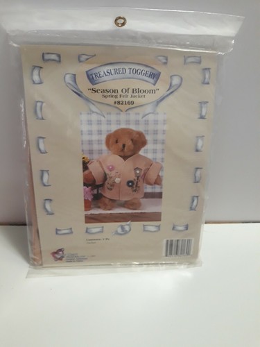 old clothes teddy bear