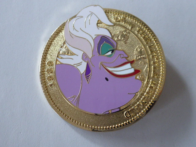 Disney Trading Pins 171249 PALM - Ursula - Coin Series - Wave 3 - Little Merm