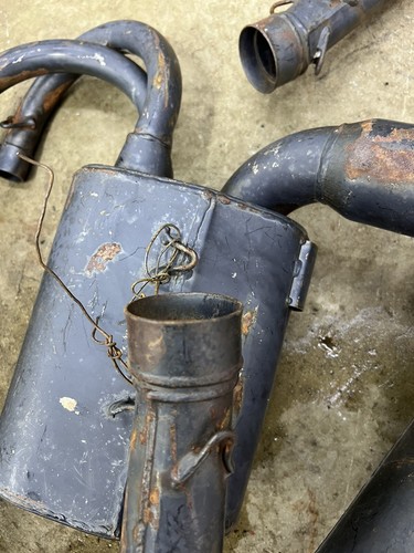 99 00 01 2001 Polaris xc gen 2 RMK 600 SLP twin exhaust pipes aftermarket - Picture 7 of 12