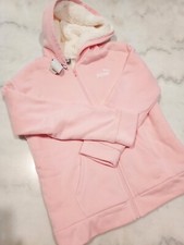 Puma Girls NWT Winter Jacket Size Large 14 to 16 Baby Pink with Lining
