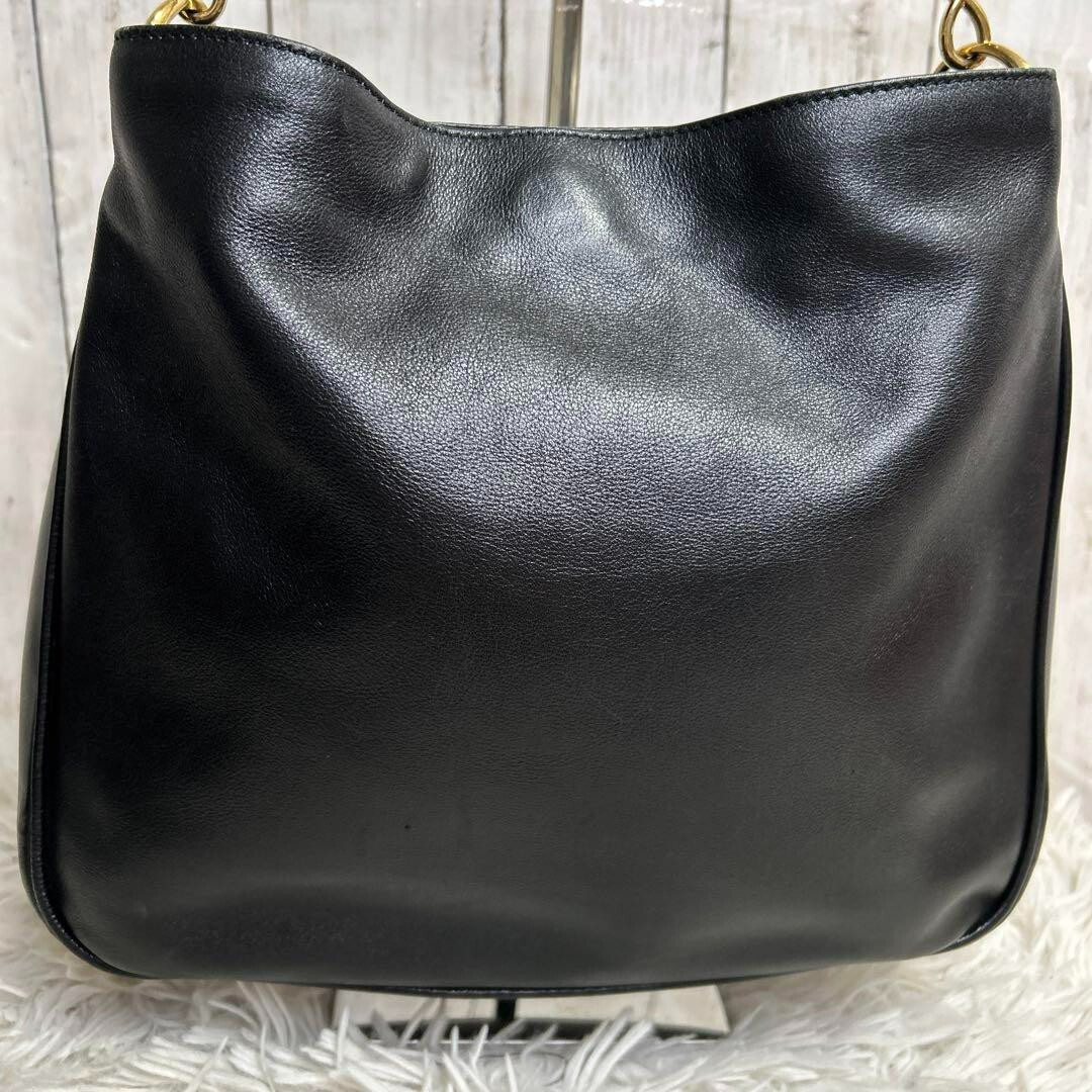 GUCCI Bamboo Top Handle Bag Shoulder Bag 001 1638 Leather Used