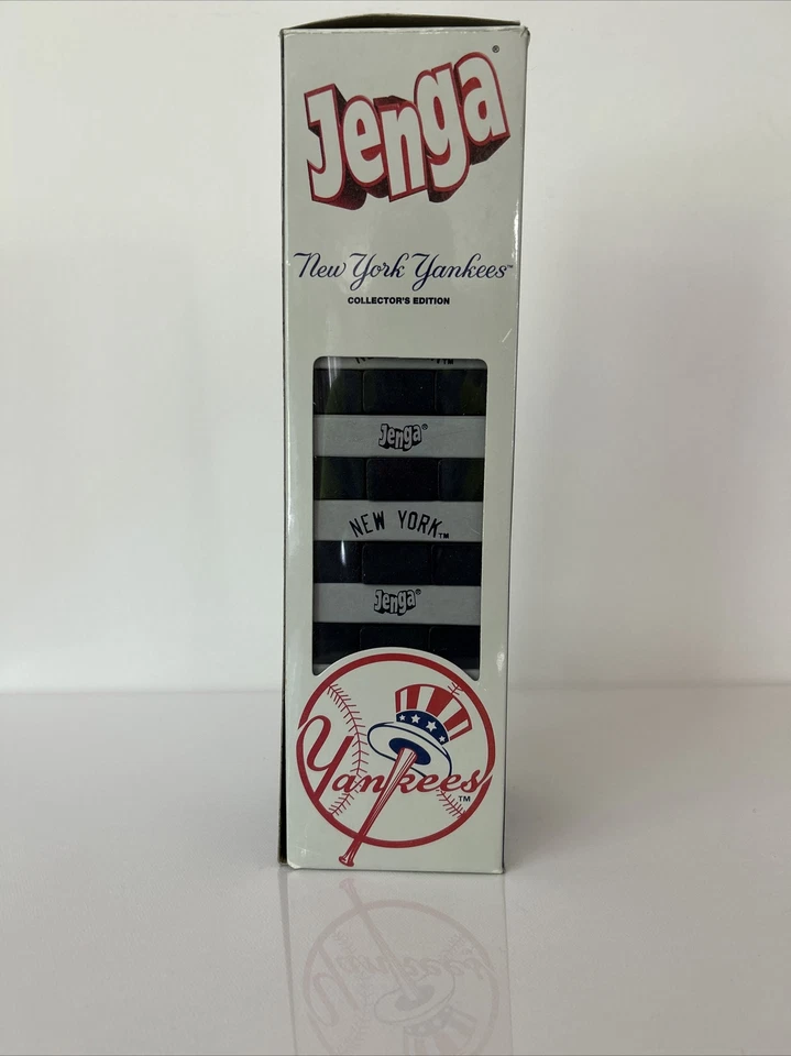 Jenga New York Yankees Wooden Collector's Edition- MLB Baseball- Used - Image 3 of 4
