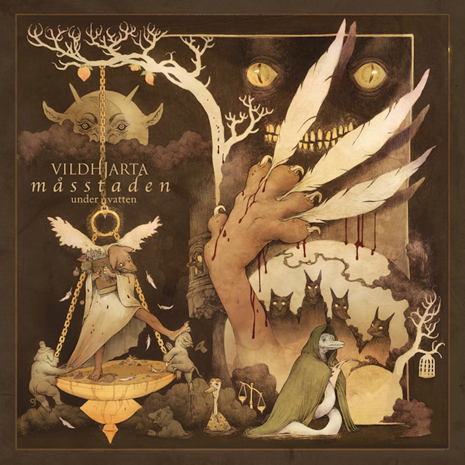 Vildhjarta måsstaden under vatten (CD)