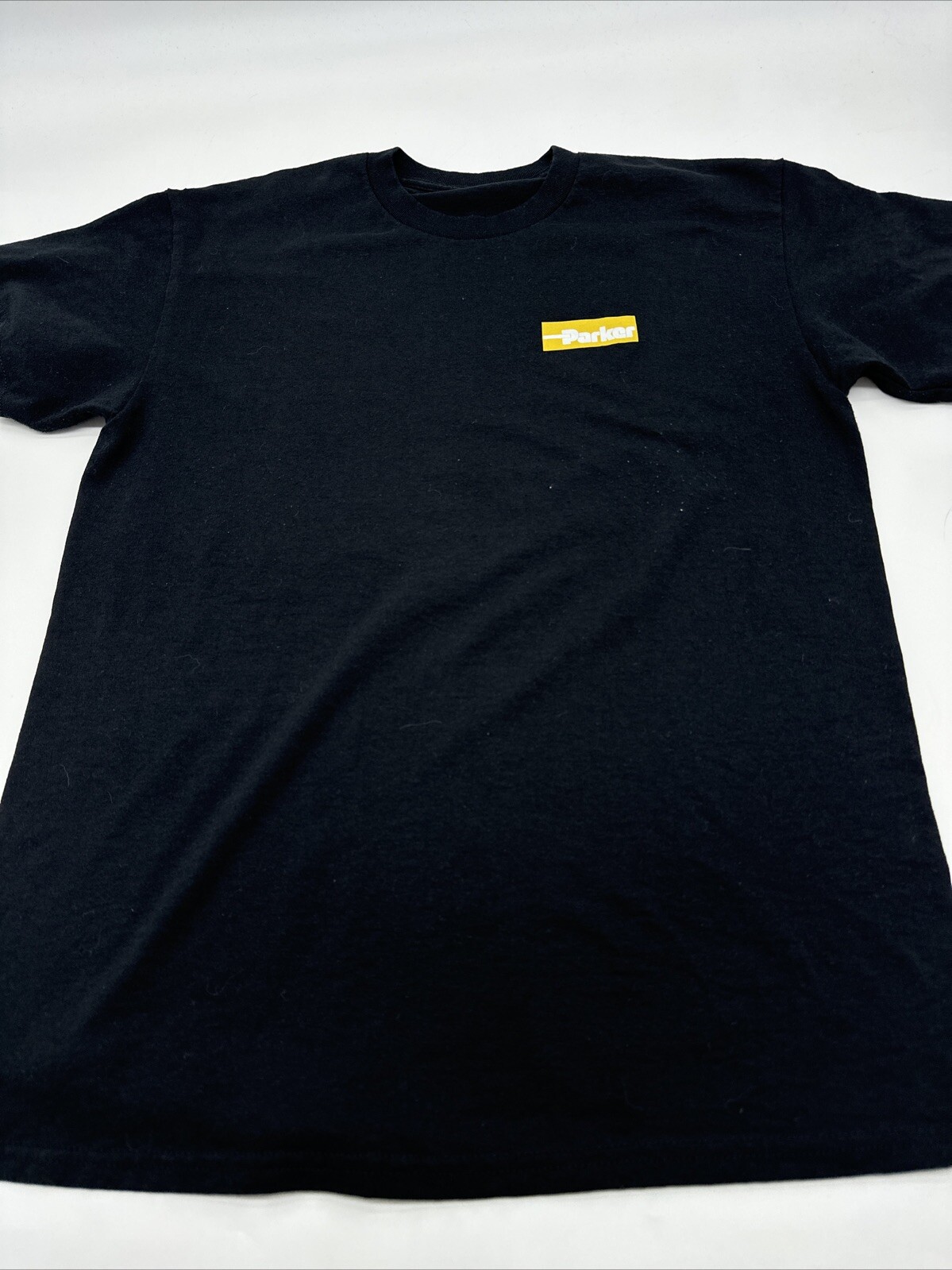 Parker T-shirt Men Medium Black Graphic Print Unbranded..#11782