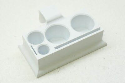AJC Mods Scala 1/24 Slot Car Trackside Pit Caddy Bianco - Porta Gomme E Accessori