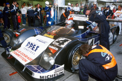Mario Andretti Jan Lammers Derek Warwick Courage C36 Porsche 1- 1996 Old Photo