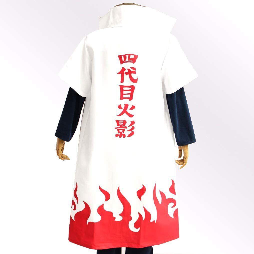 Anime Naruto Cloak Robe Unisex Fourth Hokage Naruto Cosplay Cloak