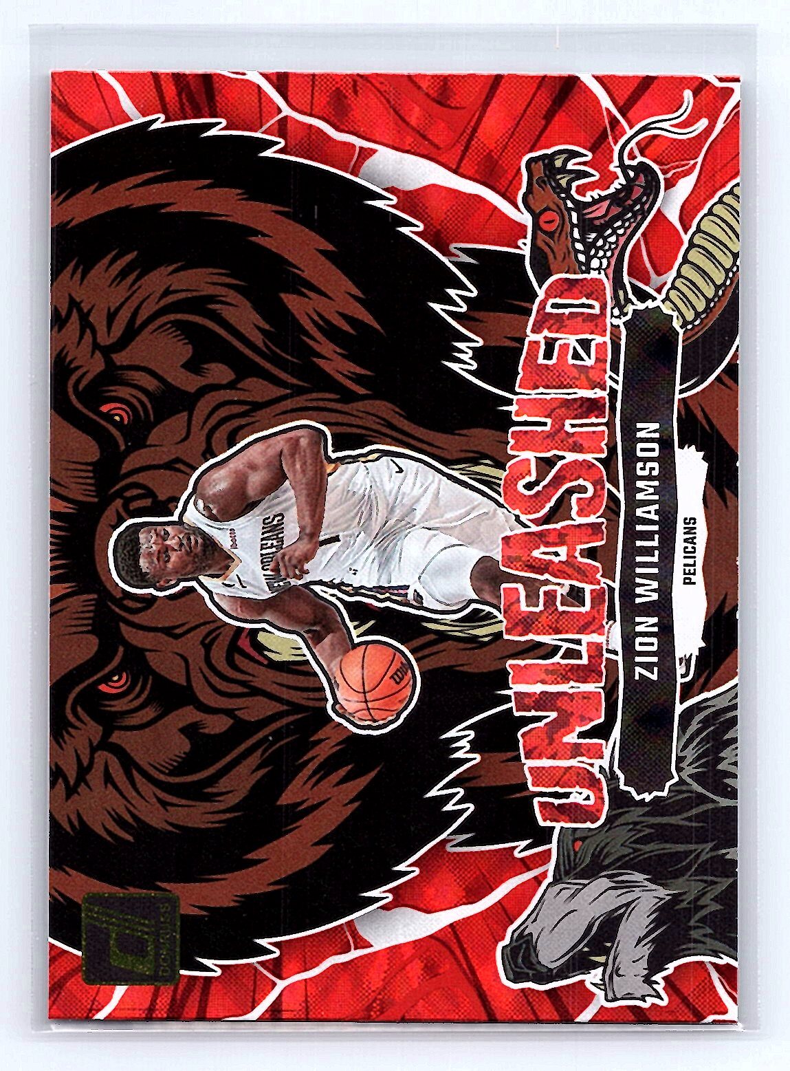 Zion Williamson 2023-24 Donruss #4 Unleashed Diamond