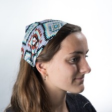 Ladies womens headband hairband head hair wrap band turban yoga elastic chemo