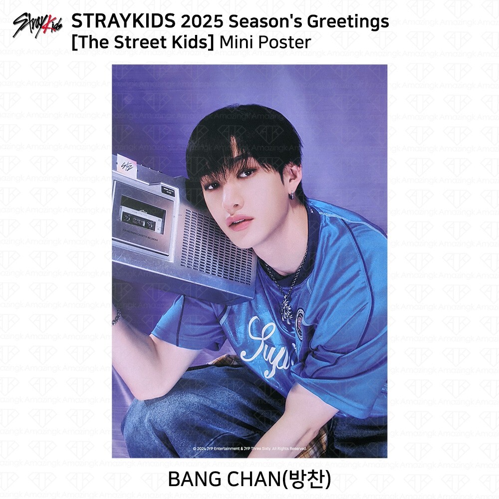 Stray Kids 2025 Season's Greetings The Street Kids Mini Poster