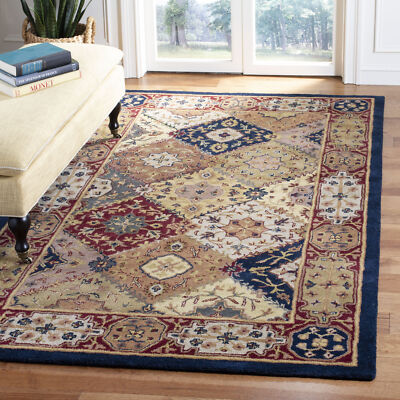 Safavieh Heritage MULTI / RED 9'-6'' X 13'-6'' Area Rug - HG512B-10
