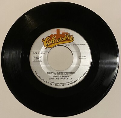 Tommy James & The Shondells   Crystal Blue Persuasion / I Like The Way   45