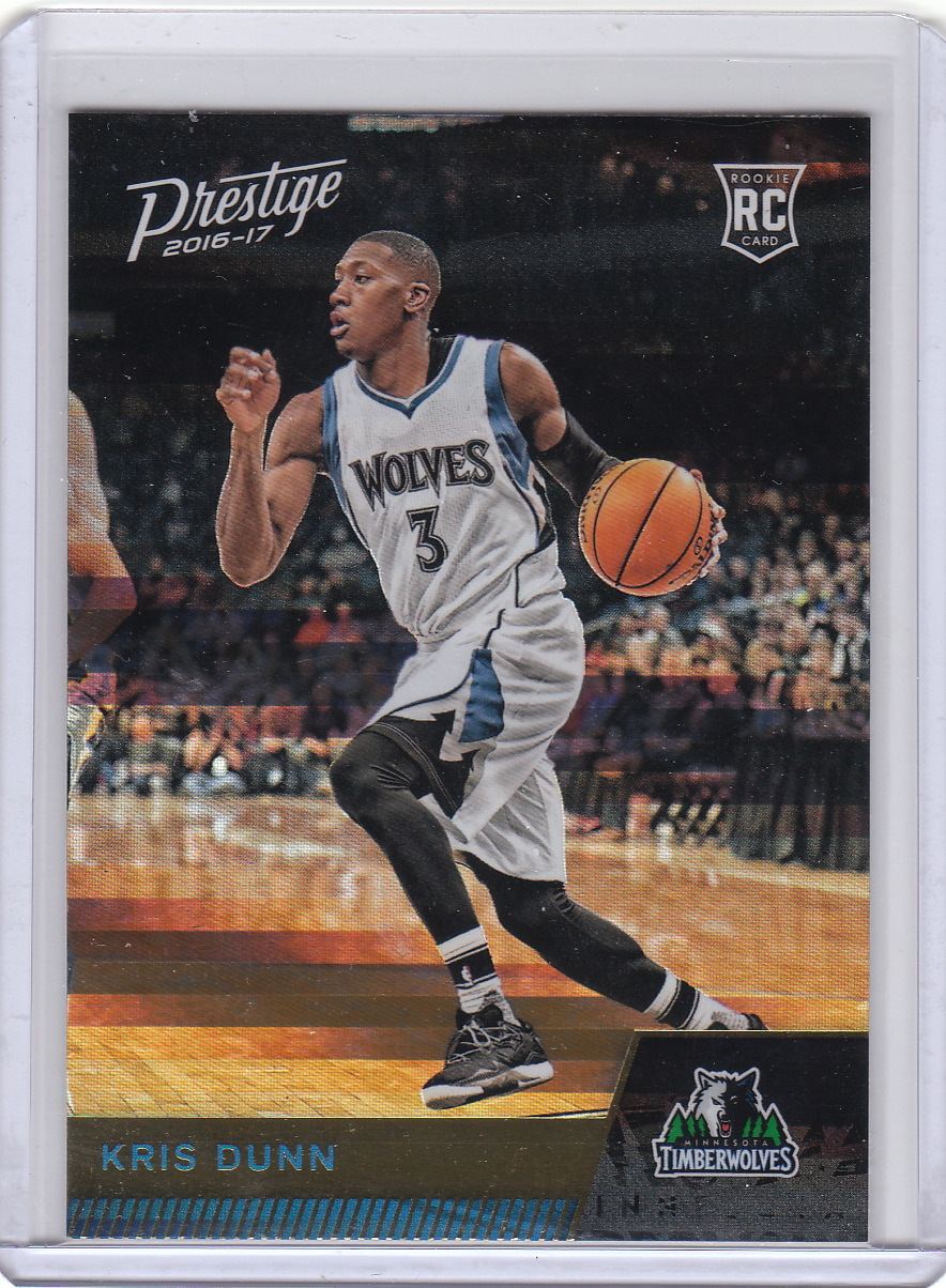 16/17 2016/17 Prestige Rookie Horizon Parallel Kris Dunn #155 Timberwolves SP