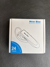 New bee Bluetooth Wireless Handsfree Headset For iPhone Android - Black LCB41 