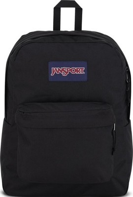JanSport SuperBreak One Backpack Black Durable Lightweight Bookbag 1 Main