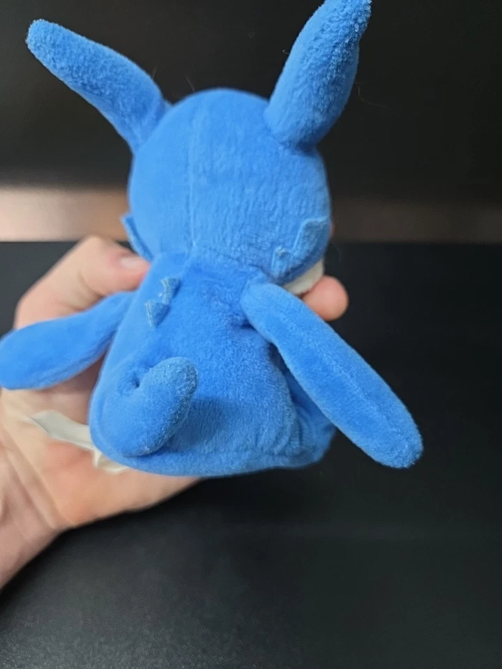 Digi-Pal Veemon Digimon Bandai Bean Bag Plush 1997 Vintage VG Condition  - Image 4 of 4