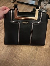 black leather ted baker bag