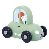 Janod Holz Flitzer GrüN Hatchback Montessori Spielzeug Fsc FüR Kinder