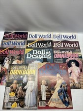 Doll World Magazine Lot of 11 Issues 1986/1987 Back Issues