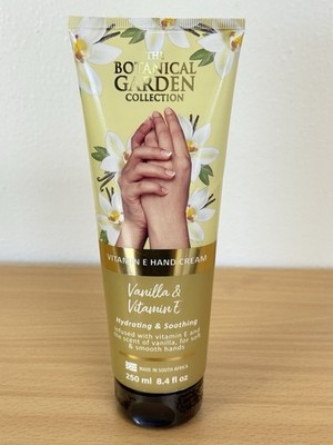 The Botanical Garden Collection Vitamin E & Vanilla Hand Cream 8.4 fl oz  