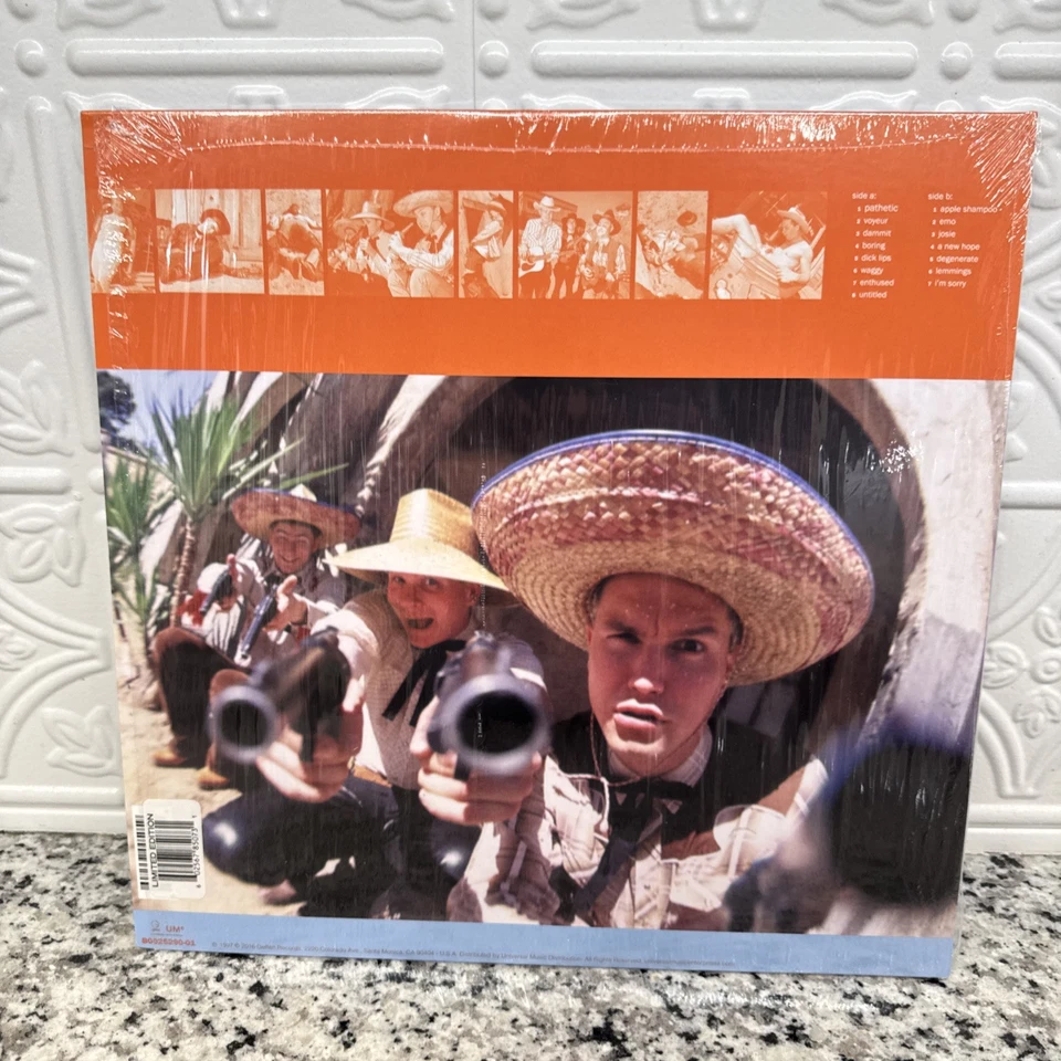 blink-182 Dude Ranch Explicit Lyrics BLUE Vinyl LP Record Album 2016 Remaster - Image 4 of 4