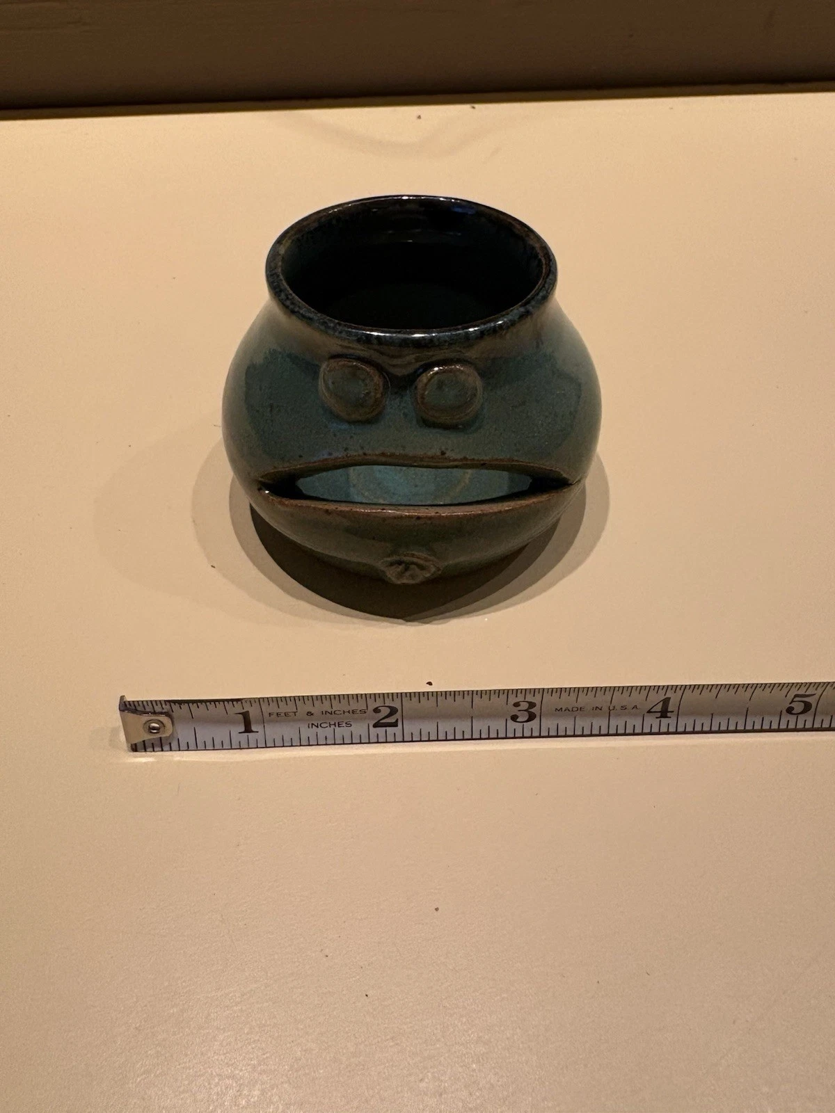 Seal Cove Pottery Signed By Artist Ugly Frog Toad Egg Separator
Opens in a new window or tab
