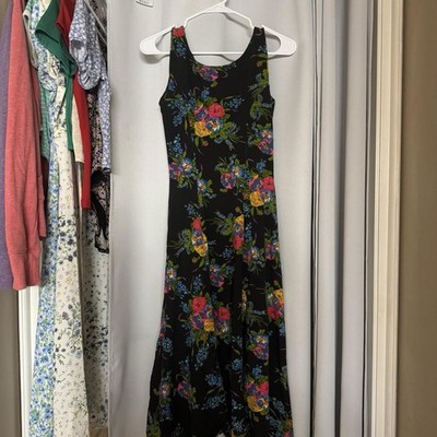 VTG Betsey Johnson Floral Dress