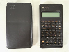 HP 10B Business Financial Calculator Vintage 1987 Hewlett Packard with Case