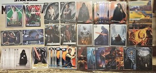Topps Star Wars Karten Sammlung / Lot (Masterwork Chrome Black Galaxy)
