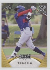 2021 Leaf Draft Gold Wilman Diaz #50 2o7