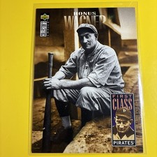 1996 Upper Deck Collector's Choice - First Class Honus Wagner #504