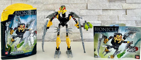Bionicle Mistika Set of : 8688, 8689, 8690, 8694, 8695, 8696 + Manual & Canister