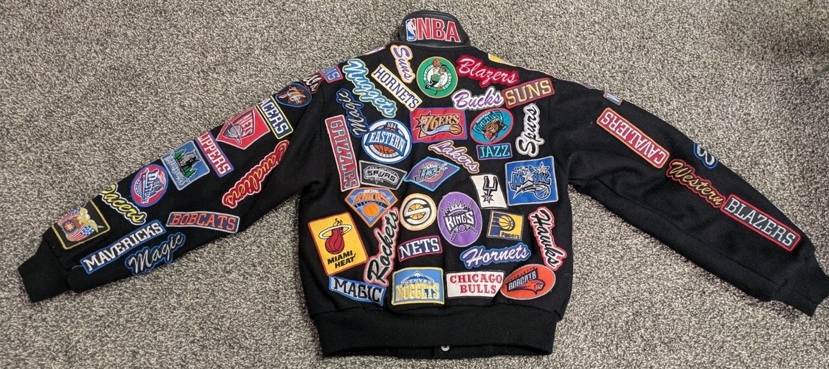 Jeff Hamilton NBAロゴスタジャン Lサイズ Jeff Hamilton NBAロゴスタジャン Lサイズ