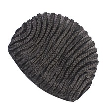2 Pcs Bun Hair Net Braid Elastic Cap Nets for Wigs Mesh Dome Caps