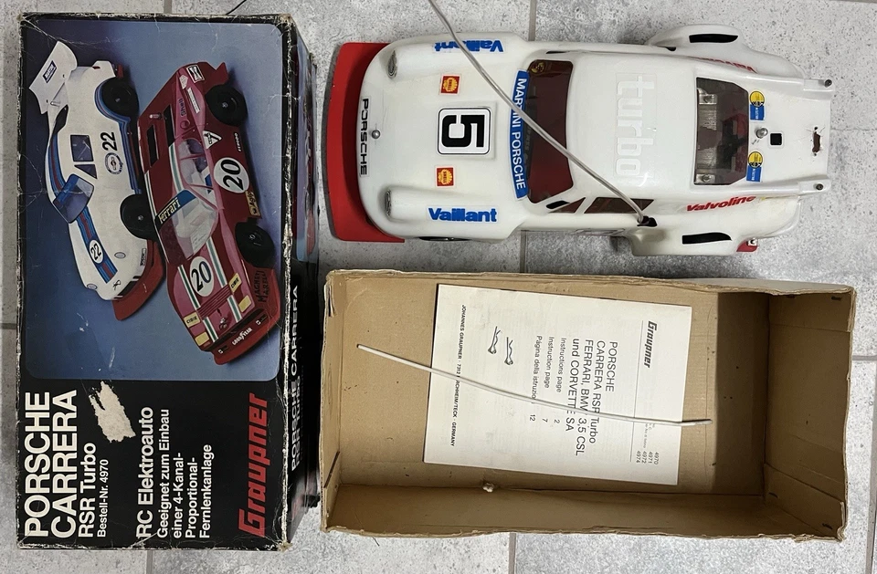Graupner RC Porsche Carrera RSR TURBO Nr 4970 - Bild 2 von 4