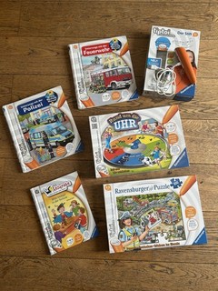 Tiptoi Großes Set mit Stift 3. Generation mit Aufnahmefunktion