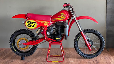 1981 Maico MC490 Mega 2 Motorcycle POSTER 24 X 36 INCH Sweet!