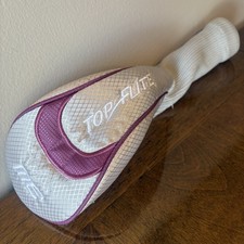 Top Flite ME Tour Golf Wood Head cover , silver purple