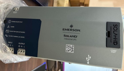 Emerson SDU500B SOLAHD Smart UPS: Single Phase, 500 VA Power Rating, 120V in&out
