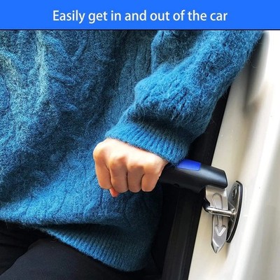 Auto Türassistent Griff 2er Pack 2in1 Multifunktionaler Stützgriff für KFZ Ei