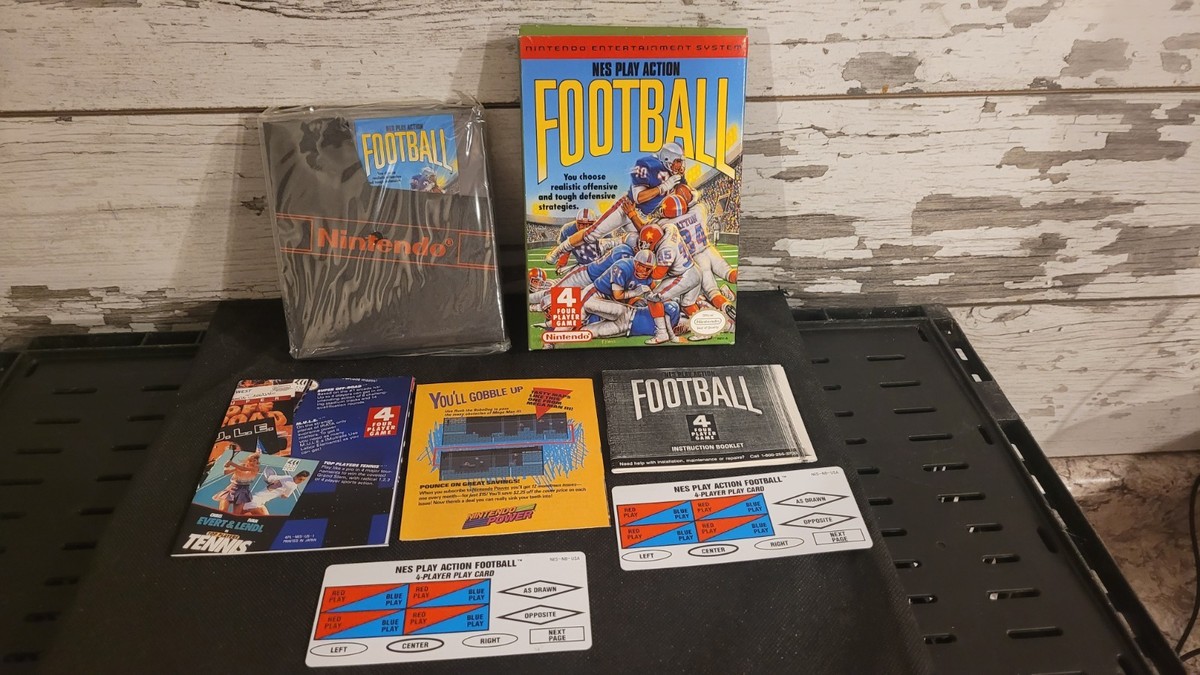 NES Play Action Football (Nintendo NES, 1990) for sale online | eBay