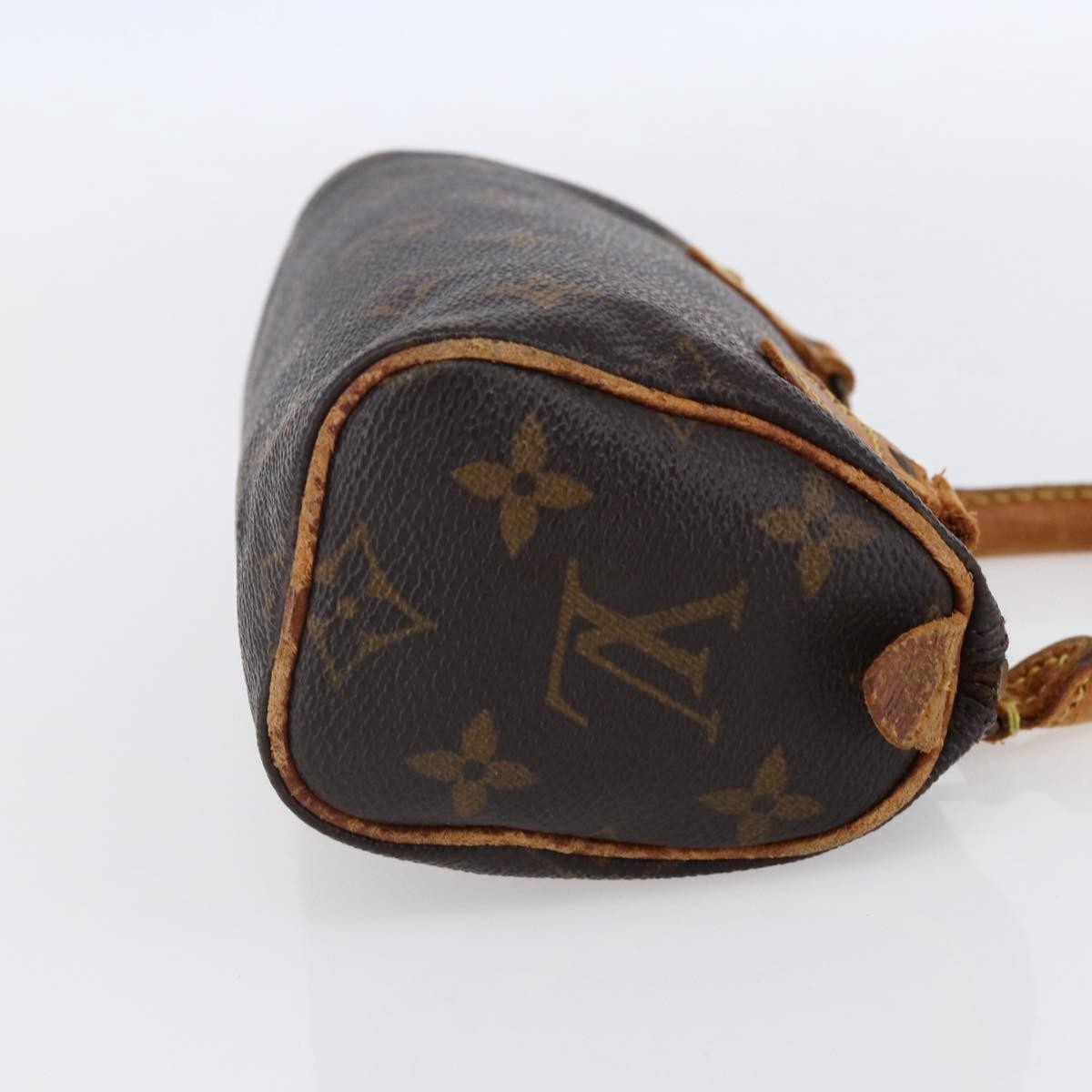 LOUIS VUITTON Monogram Mini Speedy Hand Bag M41534 LV Auth 151165