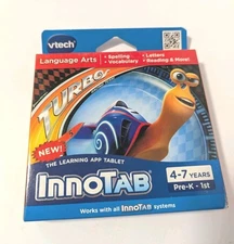 NEW!! VTECH INNOTAB "TURBO" CARTRIDGE GAME 4-7 YEARS SPELLING LETTERS SEALED
