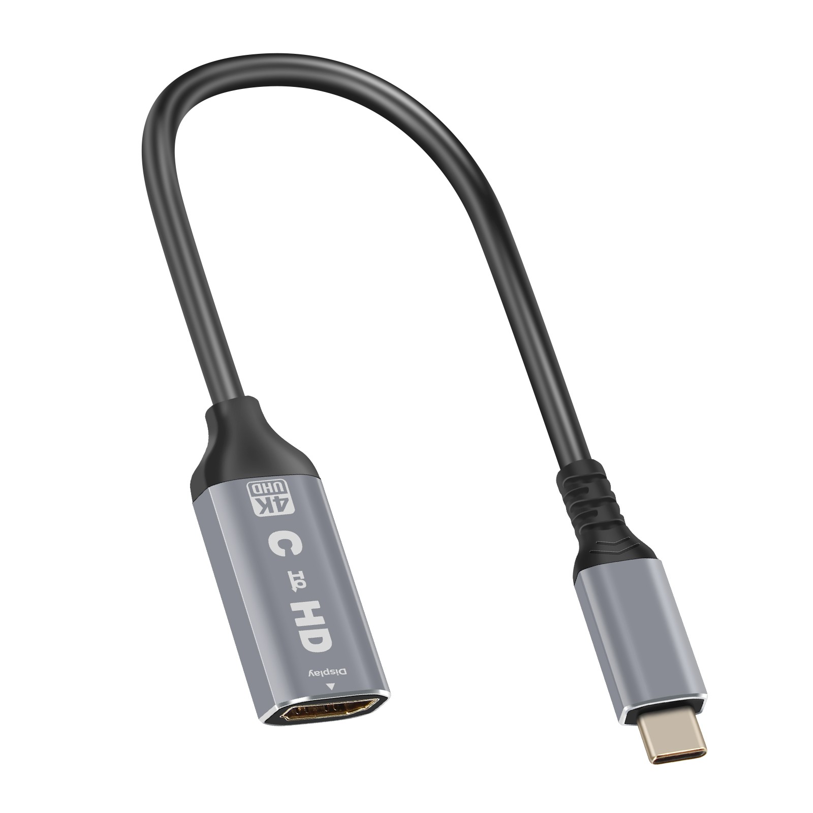 Adaptateur USB C HDMI 4K LinQ cable video pour presentations de bureau et cinema