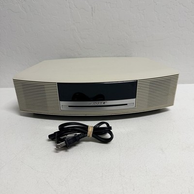 Bose Wave Music System (no remote) - White - With Power Cord TESTED WORKING