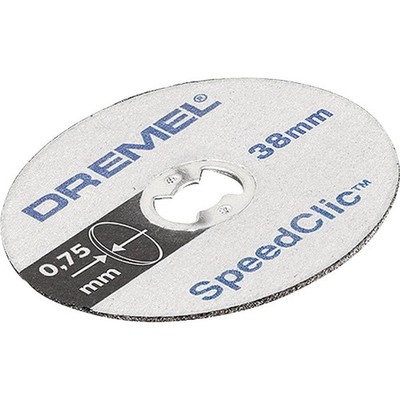 Dremel EZ SpeedClic SC409 Thin Cutting Wheel 5-pack, 5 Cutting Wheels with 38mm 